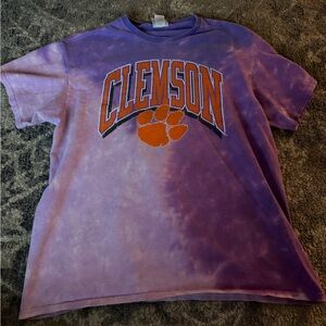 Clemson Tie Dye Tshirt